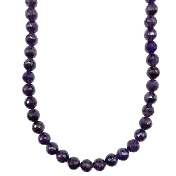 Amethyst Beaded Necklace