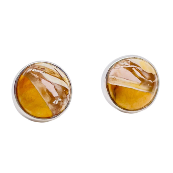Brecciated Mookite Studs
