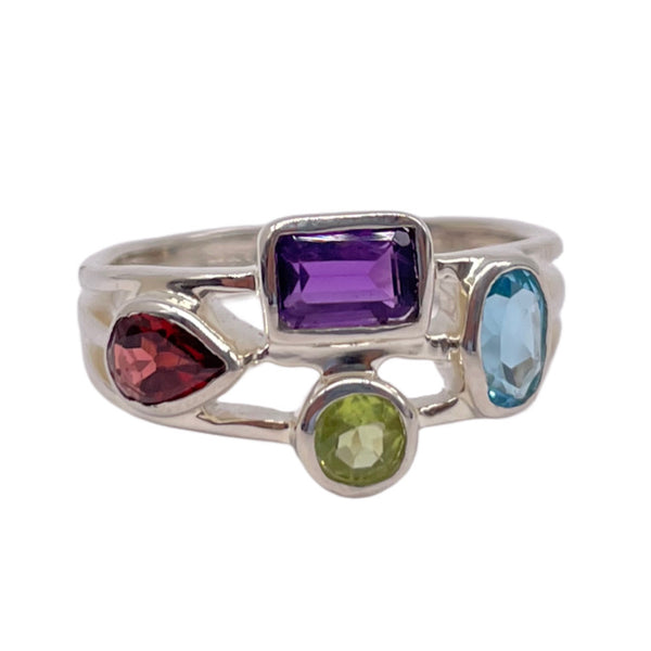 Mixed Stone Ring