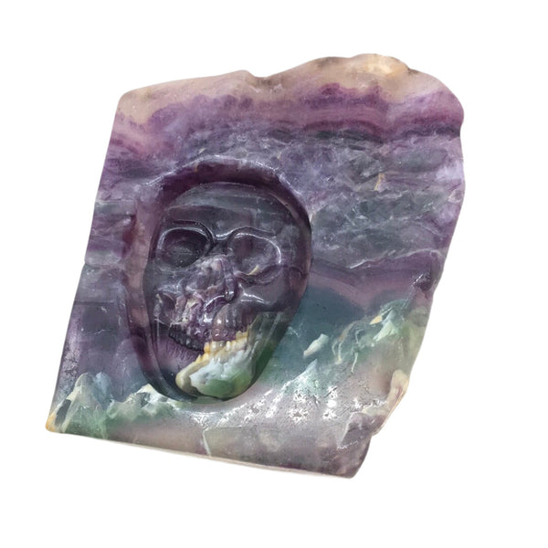 Carved Fluorite