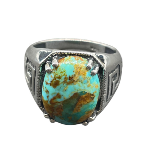 Men's Boulder Turquoise Ring