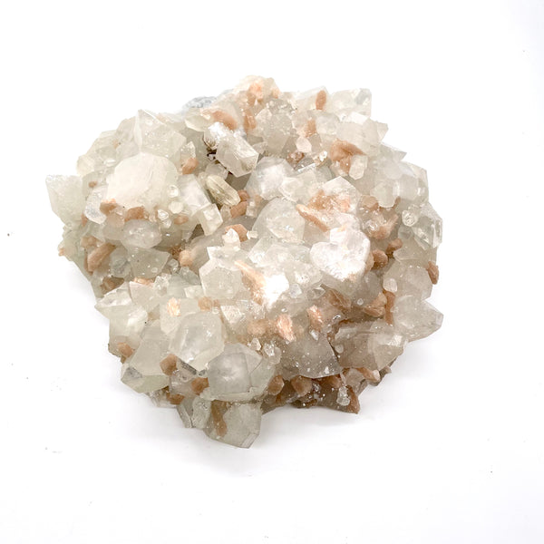 Stilbite on Apophyllite