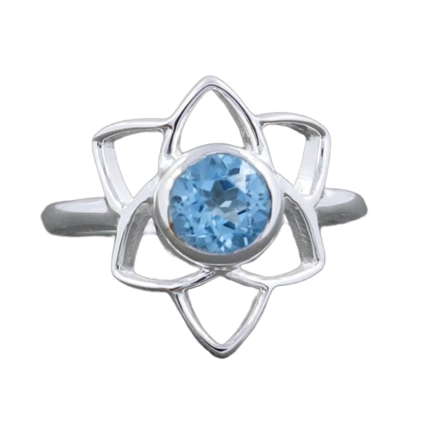 Blue Topaz Ring