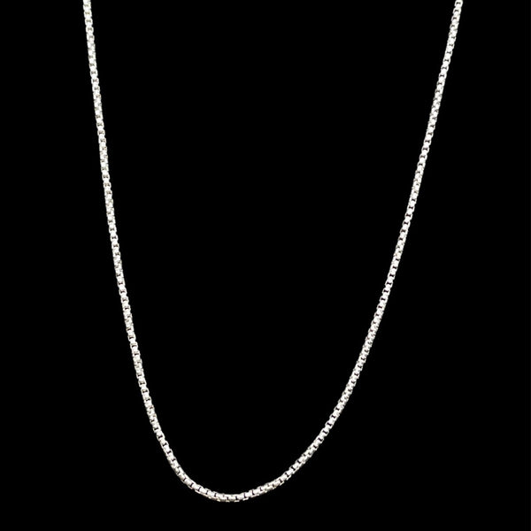 925 Silver Round Box Chain