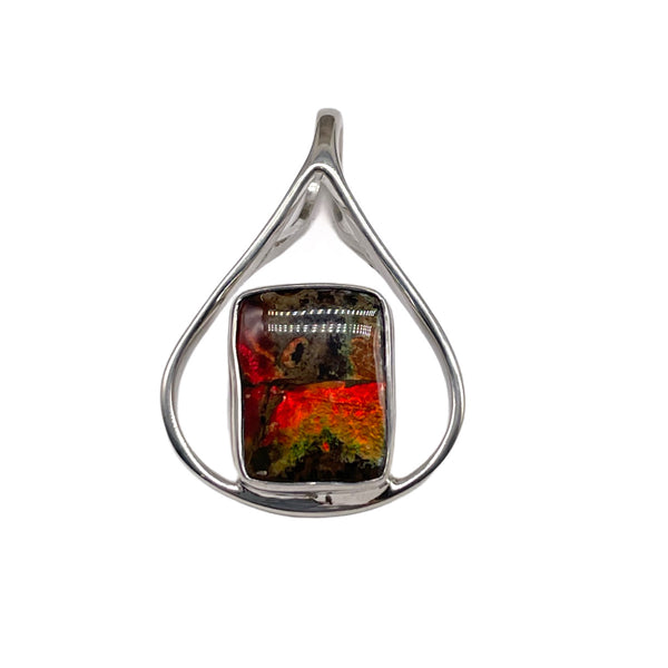 Ammolite pendant