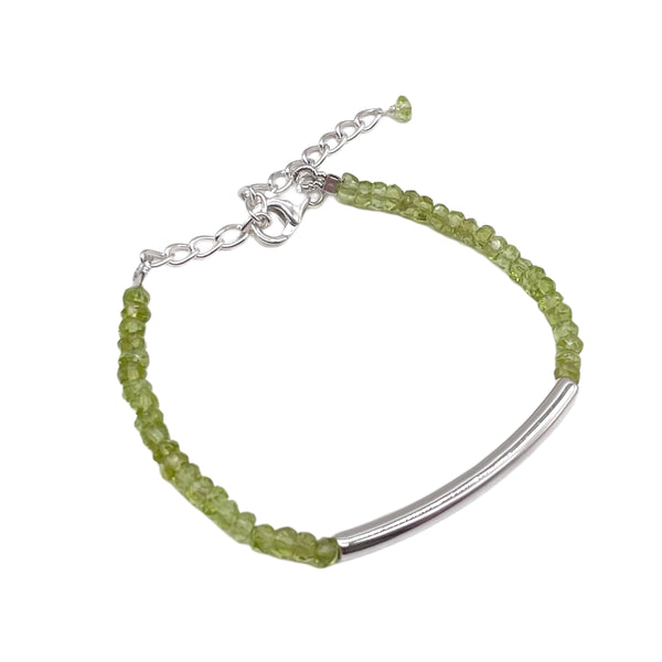 Peridot Beaded Bracelet