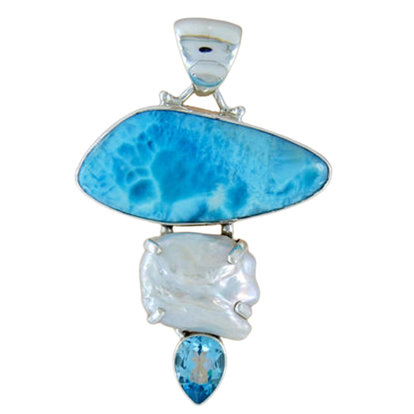 LARIMAR PENDANT