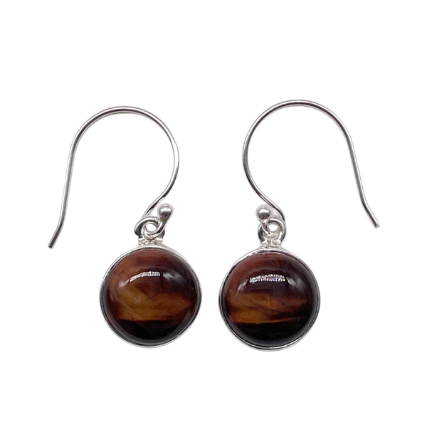 Red Tiger Eye Earrings