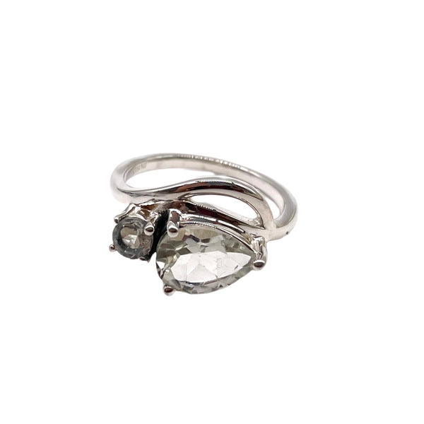 Green Amethyst Ring