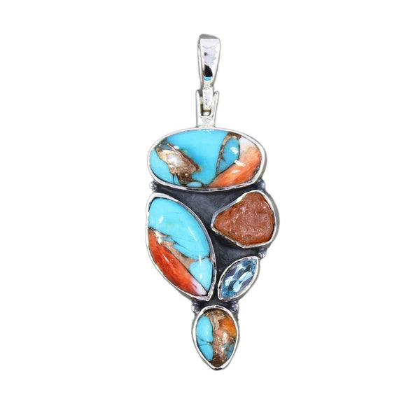 TURQUOISE SPINY OYSTER PENDANT