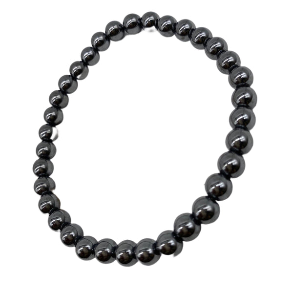 Hematite 6mm Bracelet