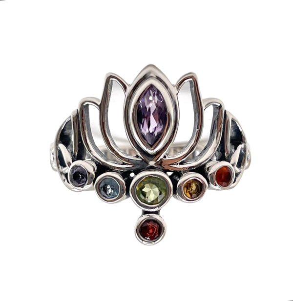 Chakra Lotus Ring