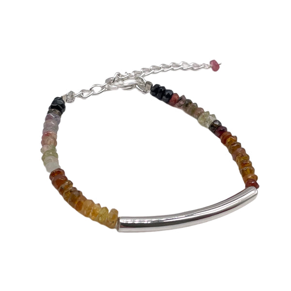 Tourmaline Beaded Bracelet