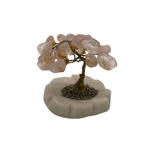 Little Rose Quartz and Citrine Tree