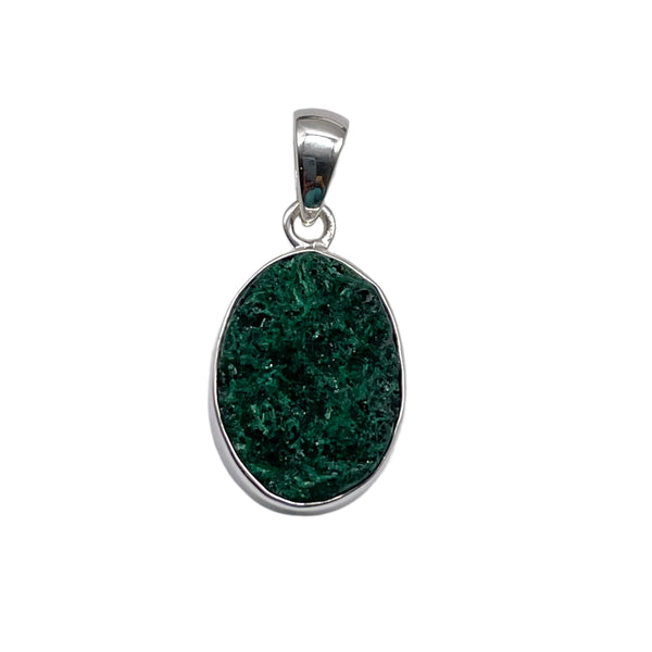 Malachite Fiber Pendant