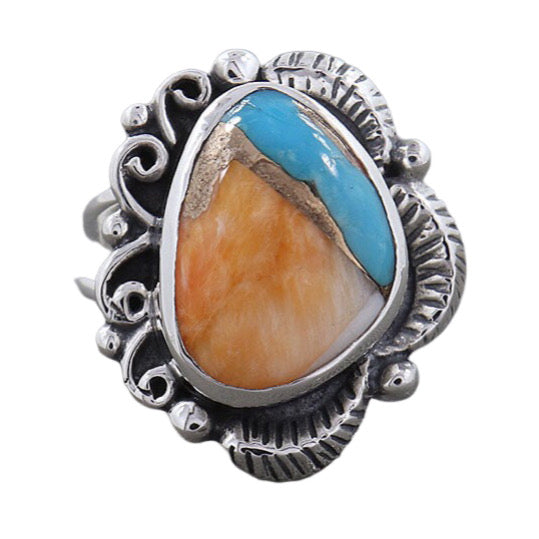 Turquoise Spiny Oyster Ring