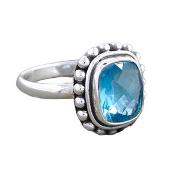 BLUE TOPAZ RING