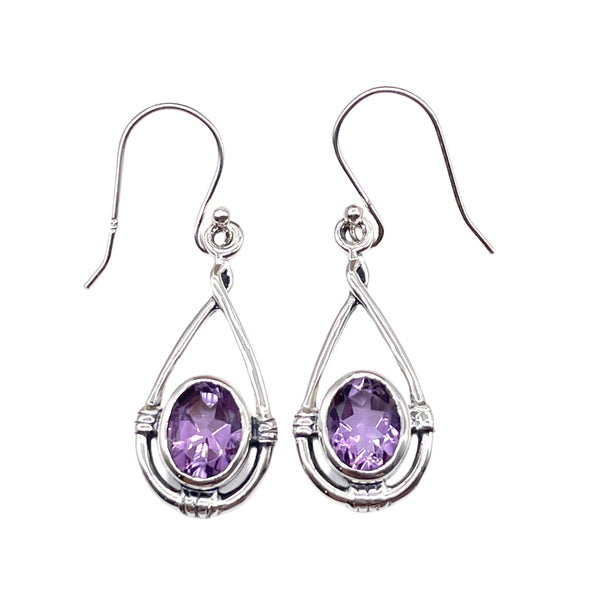 Amethyst Dangle Earrings