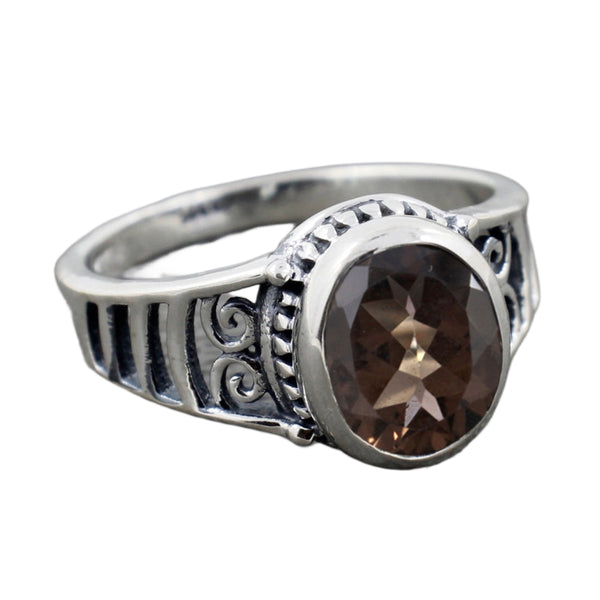 SMOKY QUARTZ RING