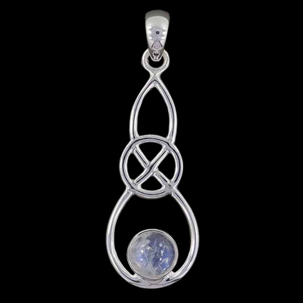 RAINBOW MOONSTONE PENDANT