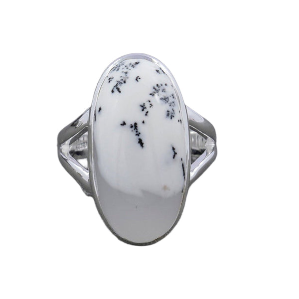 DENDRITIC OPAL RING