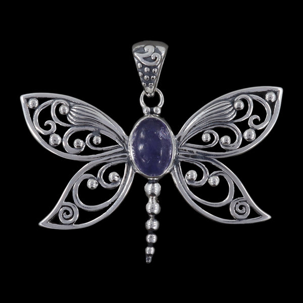 TANZANITE BUTTERFLY PENDANT