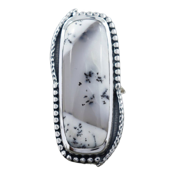 DENDRITIC OPAL RING