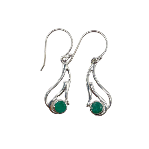 Emerald Earrings