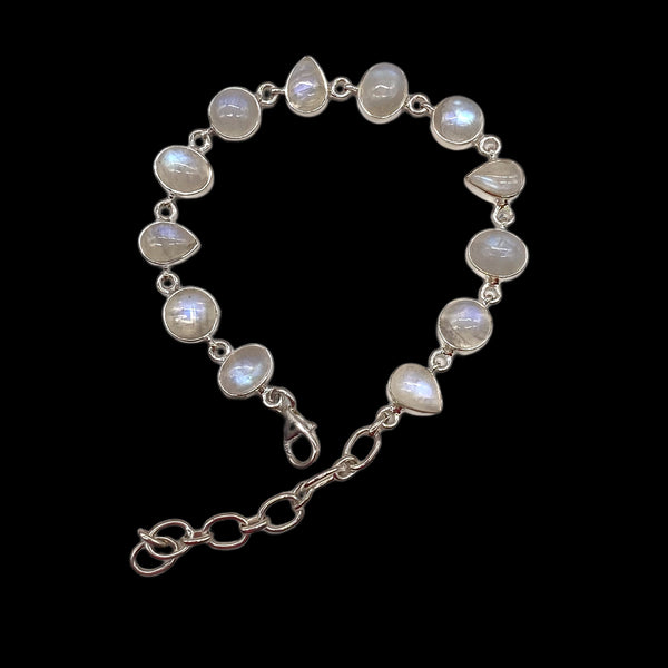 Rainbow Moonstone Bracelet