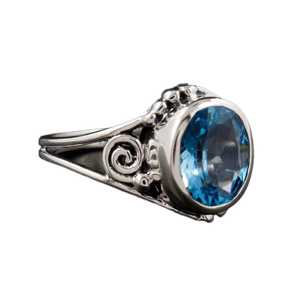 BLUE TOPAZ RING