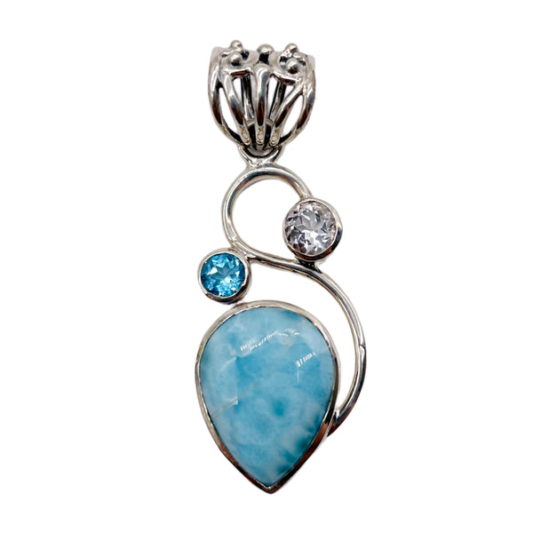 LARIMAR PENDANT