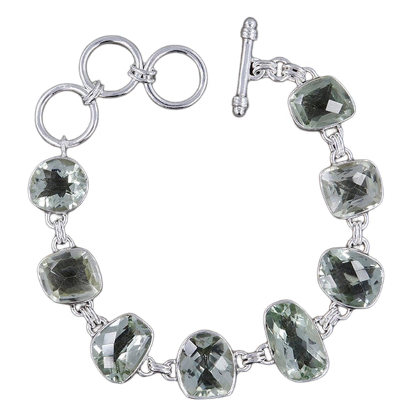 GREEN AMETHYST BRACELET