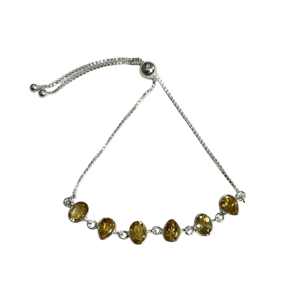 Citrine Bolo Bracelet