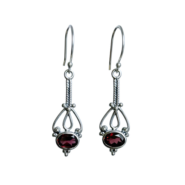 Garnet Earrings