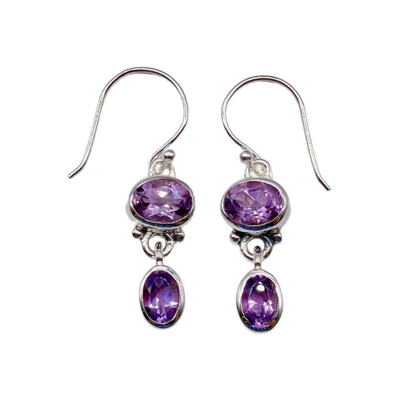 Amethyst Dangle Earrings