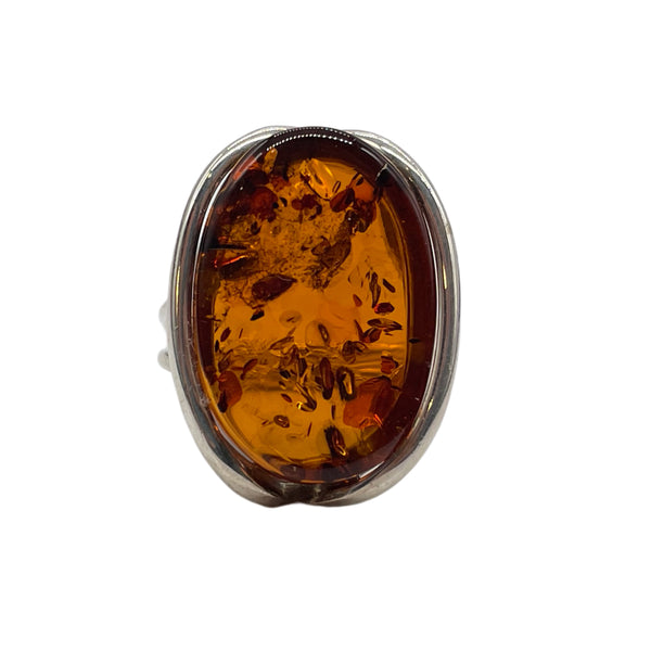 Baltic Amber Ring