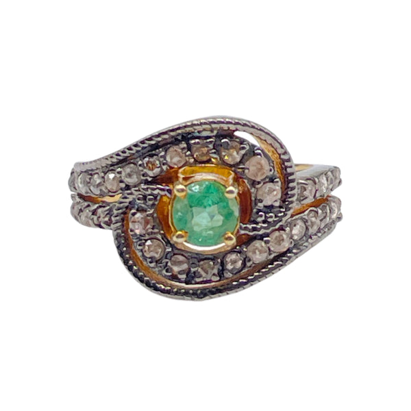 EMERALD DIAMOND RING