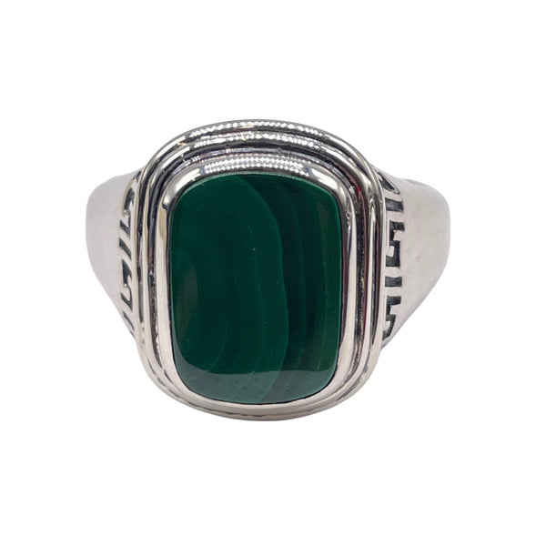 Men's Malachite Ring