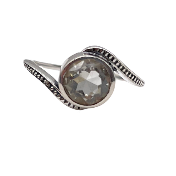 Green Amethyst Ring