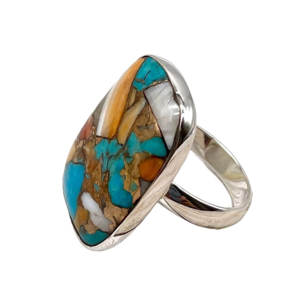 Turquoise Spiny Oyster Ring