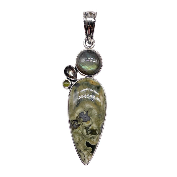 Rainforest Jasper Pendant