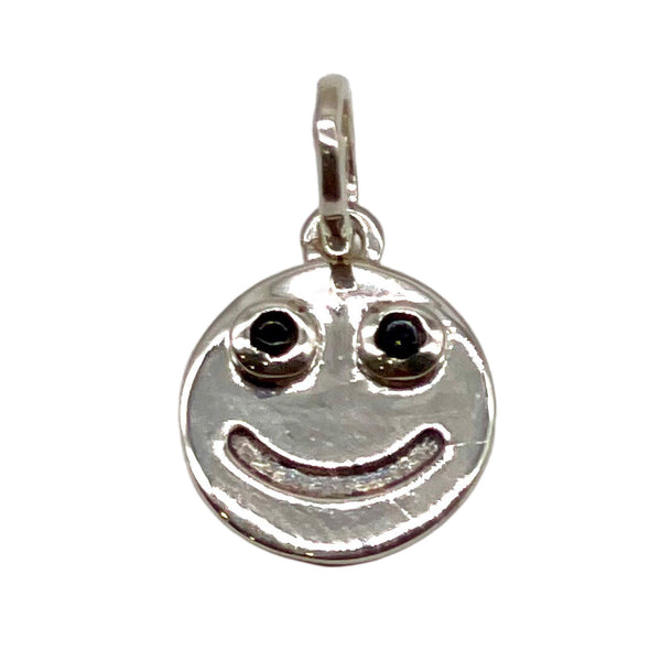 Onyx Smiley Pendant