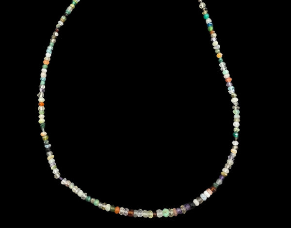 Multi Gemstone Beaded Necklace
