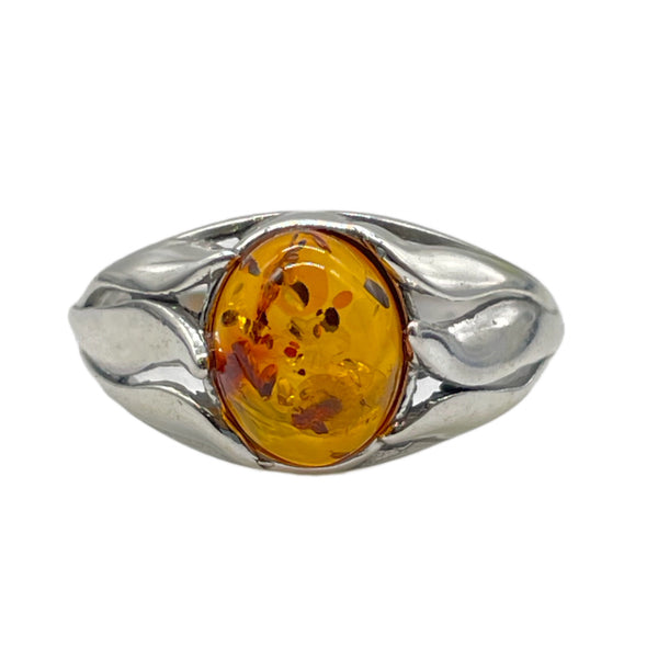 Baltic Amber Ring