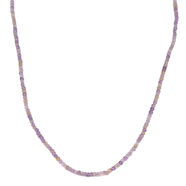 Amethyst Beaded Necklace