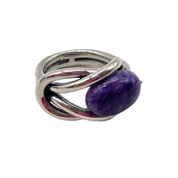 Charoite Ring