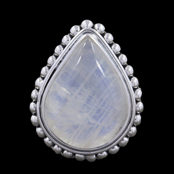 RAINBOW MOONSTONE RING