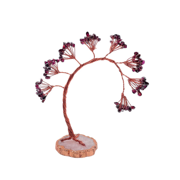 Garnet Gemstone Tree