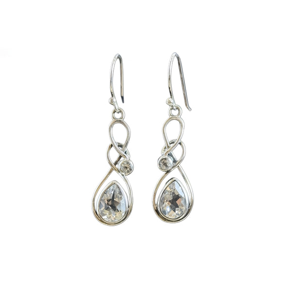 Clear Quartz Earrings
