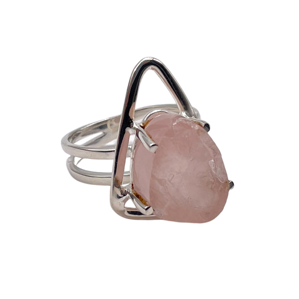 Rose Quartz Ring